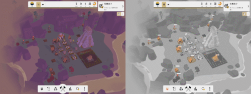 3章レベル2完了時の配置例