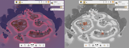 5章レベル3完了時の配置例