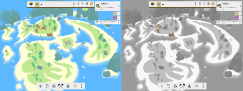 5章レベル5完了時の配置例