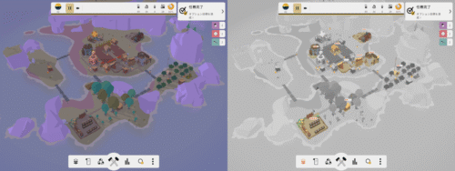 6章レベル3完了時の配置例