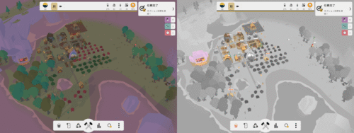 6章レベル5完了時の配置例