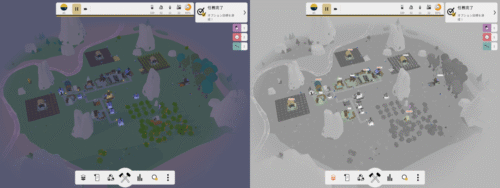 7章レベル1完了時の配置例