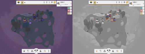 7章レベル3完了時の配置例