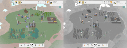 7章レベル4完了時の配置例