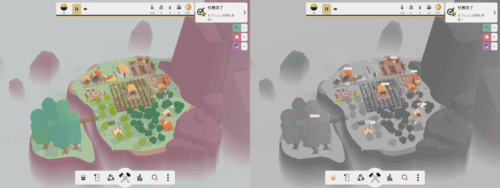 8章レベル3完了時の配置例