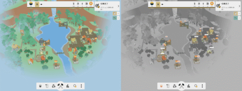 8章レベル4完了時の配置例