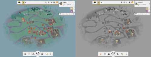 8章レベル5完了時の配置例