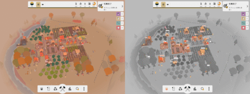 8章レベル6完了時の配置例